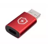 MicroConnect MC-ACADAP-SC USB A į USB C lyties keitiklis raudonas