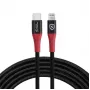 Microconnect MC-CLIGHTNING-SC laidas Lightning 1.5 m Juoda