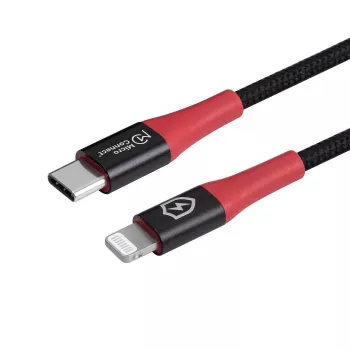 Microconnect MC-CLIGHTNING-SC laidas Lightning 1.5 m Juoda