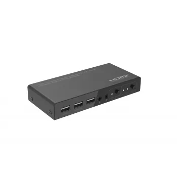 KVM jungiklis Microconnect MC-HDMIKVM0201-4K USB HDMI 4K Ultra HD