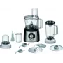 Virtuvinis kombainas Bosch MCM3PM386 — 900 W variklis, 2,3 L dubuo, juodos/spalvotos permatomos spalvos