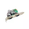 Microconnect MC-PCIE-MCS2S išplėtimo kortelė – 2x RS-232 ir 1x lygiagretus prievadas