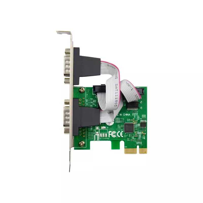 Microconnect MC-PCIE-MCS2S išplėtimo kortelė – 2x RS-232 ir 1x lygiagretus prievadas