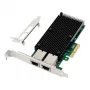 Microconnect MC-PCIE-X550 tinklo plokštė vidinė Ethernet 10000 Mbit/s