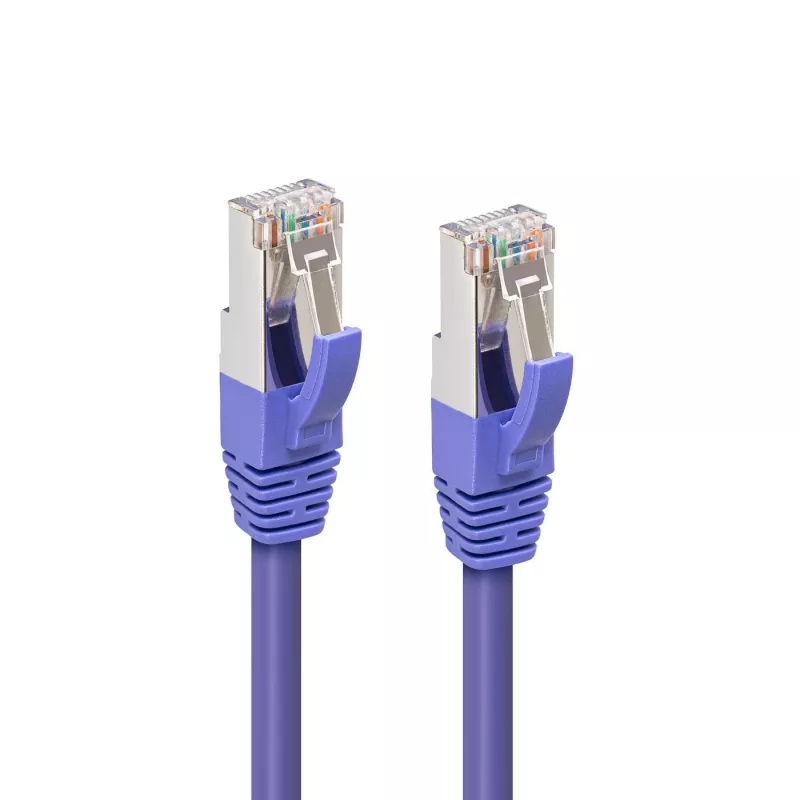 MicroConnect MC-SFTP6A075P tinklo kabelis, violetinis, 7,5 m, Cat6a S/FTP