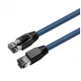 Microconnect MC-SFTP8005B tinklo kabelis mėlynas 0,5 m Cat8.1 S/FTP (S-STP)
