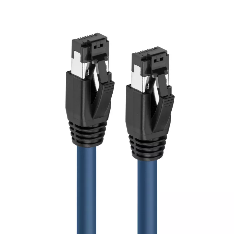 „Microconnect MC-SFTP802B“ tinklo kabelis, mėlynas, 2 m, Cat8.1 S/FTP (S-STP)