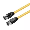 Microconnect MC-SFTP805Y tinklo kabelis geltonas 5 m Cat8.1 S/FTP (S-STP)