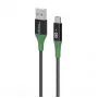 Microconnect MC-SMART USB-A-C-02 USB kabelis USB 2.0 2 m USB A USB C juodas, žalias