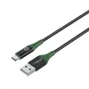 Microconnect MC-SMART USB-A-C-02 USB kabelis USB 2.0 2 m USB A USB C juodas, žalias