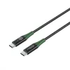 MicroConnect MC-SMART USB-C-C-01 USB-C kabelis 1 m juodas/žalias