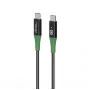 MicroConnect MC-SMART USB-C-C-02 USB 2.0 laidas 2 m USB-C juodas, žalias