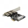 MicroConnect MC-USB3.0-F2B2-V2 vidinė USB 3.2 Gen 1 (USB 3.0) adapterio kortelė PCIe