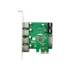 MicroConnect MC-USB3.0-F3B1 vidinė USB 3.2 Gen 1 PCIe kortelė