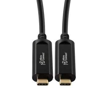 Microconnect MC-USB3.1C15OP USB-C laidas USB 3.2 Gen 2 15 m juodas