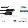 Microconnect MC-USB3.1C15OP USB-C laidas USB 3.2 Gen 2 15 m juodas