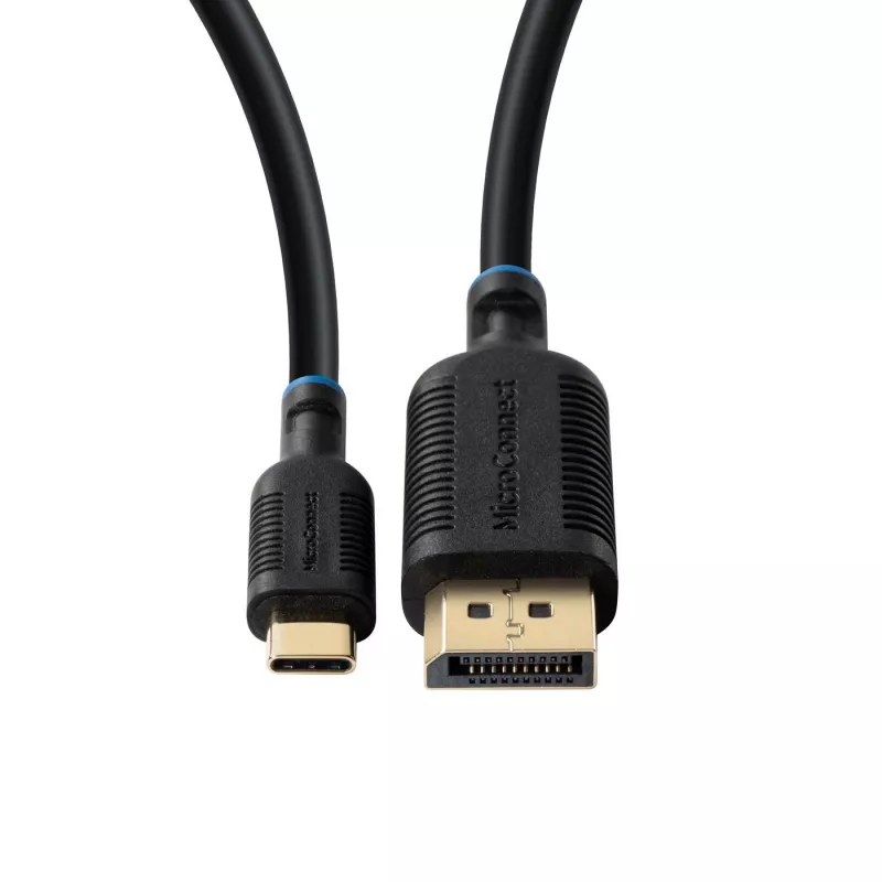 Vaizdo kabelio adapteris MicroConnect MC-USBCDP05 0,5 m USB Type-C į DisplayPort juodas