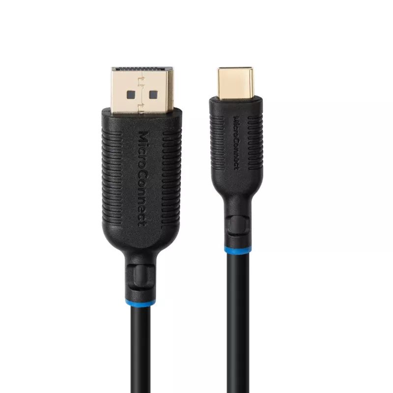 Vaizdo kabelio adapteris MicroConnect MC-USBCDP05 0,5 m USB Type-C į DisplayPort juodas