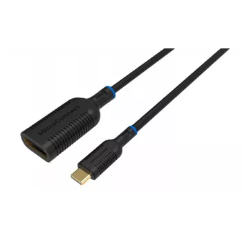 Adapteris MicroConnect MC-USBCDP-A 0,2 m USB Type-C į DisplayPort juodas