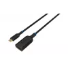 Adapteris MicroConnect MC-USBCDP-A 0,2 m USB Type-C į DisplayPort juodas