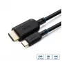 Microconnect MC-USBCHDMI1 vaizdo kabelio adapteris 1 m HDMI Type A (Standard) USB Type-C juodas