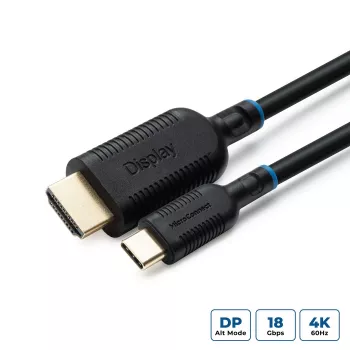 Microconnect MC-USBCHDMI5 vaizdo kabelio adapteris 5 m HDMI A tipo (standartinis) USB Type-C juodas