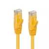 MicroConnect MC-UTP6A01Y tinklo kabelis Cat6a geltonas 1 m