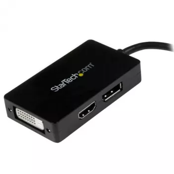StarTech.com kelioninis A/V adapteris: 3-in-1 Mini DisplayPort į DisplayPort, DVI arba HDMI keitiklis