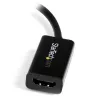 StarTech.com Mini DisplayPort–HDMI aktyvusis adapteris, 4K 30 Hz, mDP 1.2, juodos spalvos