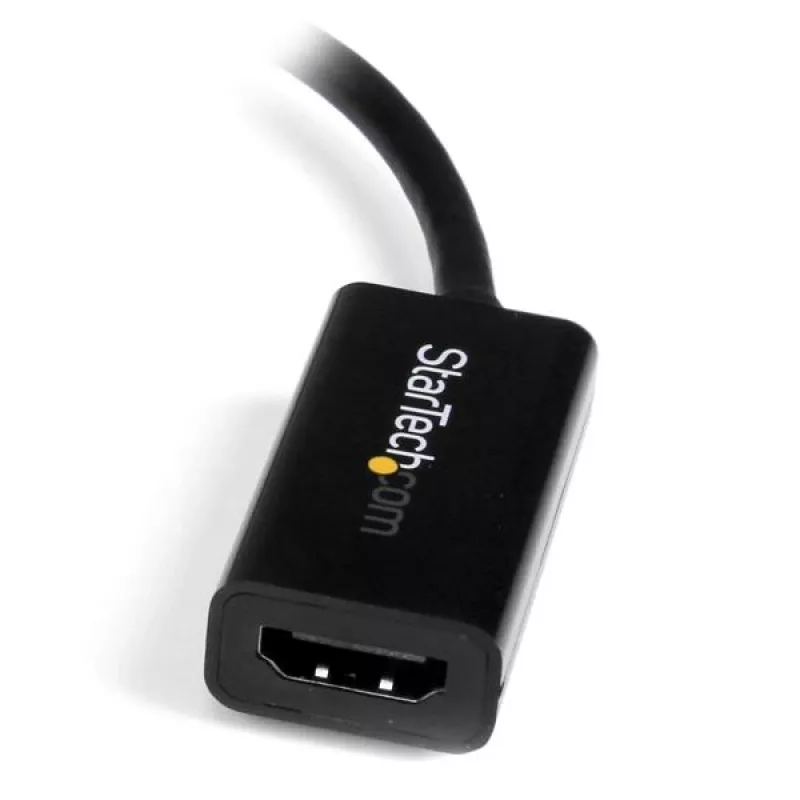 StarTech.com Mini DisplayPort–HDMI aktyvusis adapteris, 4K 30 Hz, mDP 1.2, juodos spalvos