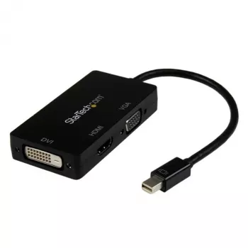 StarTech.com kelioninis garso/vaizdo adapteris: 3-in-1 Mini DisplayPort į VGA, DVI arba HDMI keitiklis