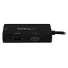 StarTech.com kelioninis garso/vaizdo adapteris: 3-in-1 Mini DisplayPort į VGA, DVI arba HDMI keitiklis