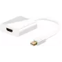 MicroConnect MDPHDMI vaizdo kabelio adapteris 0,15 m Mini DisplayPort į HDMI baltas