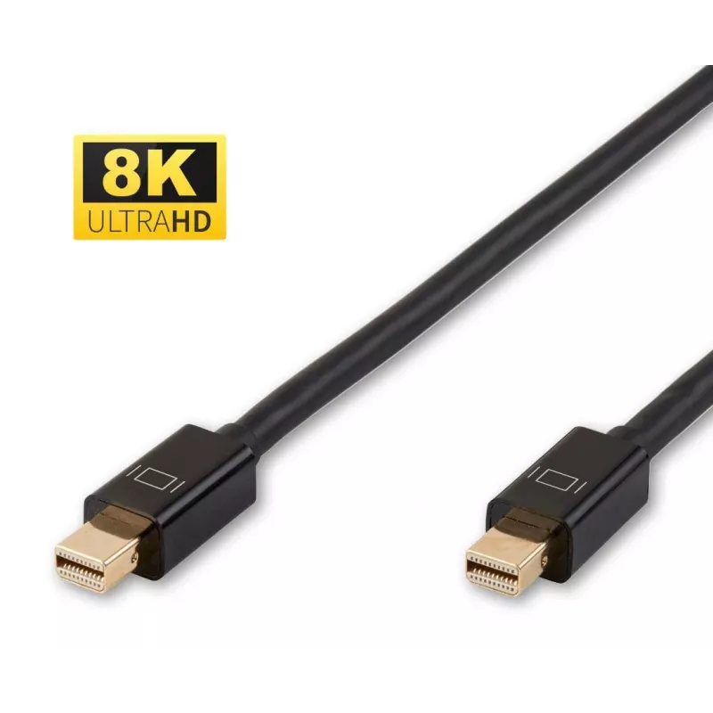 Microconnect MDPMDP2BV1.4 Mini DisplayPort kabelis 2 m juodas