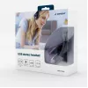 Ausinės Gembird MHS-U-001 USB laidinės