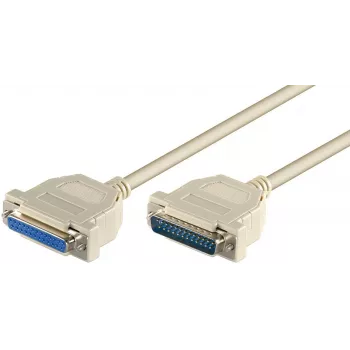 Microconnect MODGR3 serijinis kabelis baltas 3 m DB-25