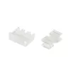 RJ-45 jungtis LogiLink MP0070 (Cat.6A, 10 Gbps, sidabrinė, 50 vnt.)