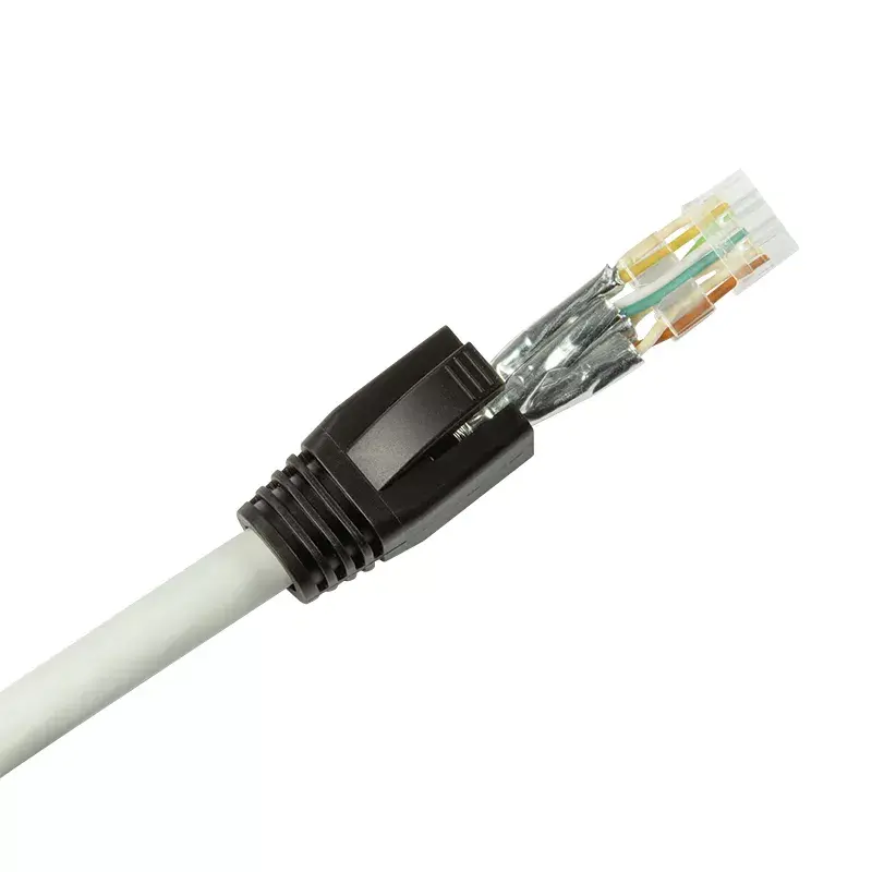 RJ-45 jungtis LogiLink MP0070 (Cat.6A, 10 Gbps, sidabrinė, 50 vnt.)