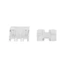 RJ-45 jungtis LogiLink MP0070 (Cat.6A, 10 Gbps, sidabrinė, 50 vnt.)