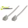 Telefono kabelis Microconnect MPK102 RJ12 RJ12 2 m Baltas