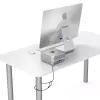 Compulocks Mac Studio Ledge Lock Adapter rakinamas kabelio spynos adapteris sidabrinis