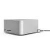 Compulocks Mac Studio Ledge Lock Adapter rakinamas kabelio spynos adapteris sidabrinis