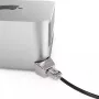 Compulocks Mac Studio Ledge Lock Adapter rakinamas kabelio spynos adapteris sidabrinis