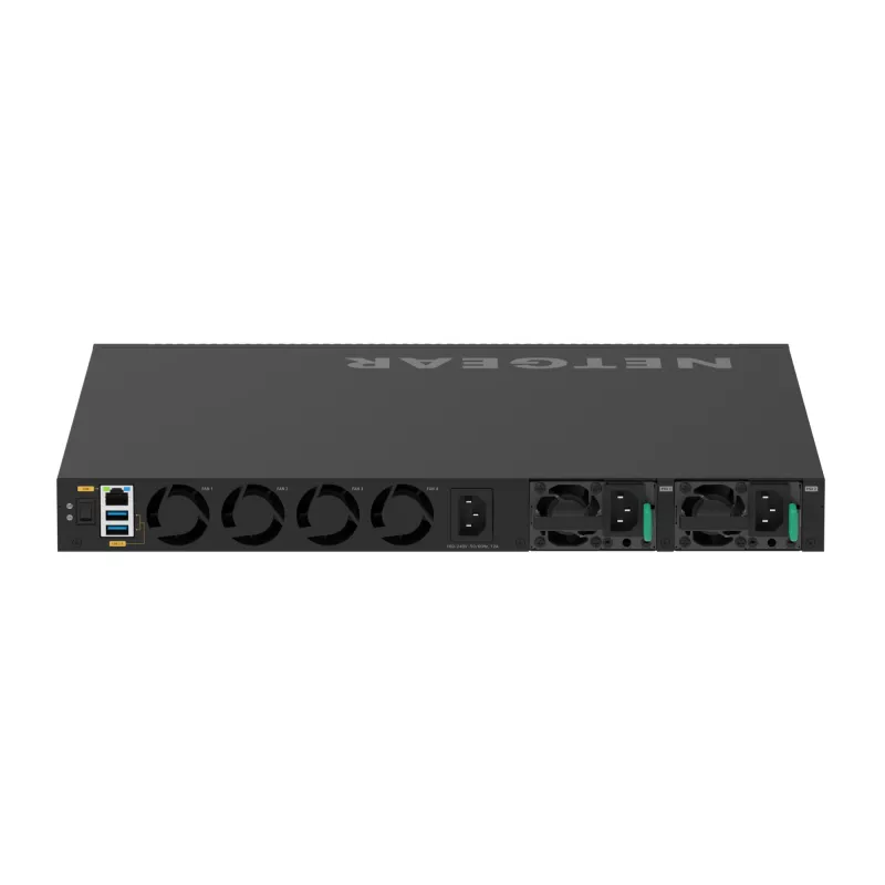 NETGEAR M4350-44M4X4V valdomas L3 2,5G Ethernet (100/1000/2500) PoE jungiklis 1U juodas
