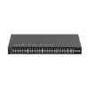 NETGEAR M4350-44M4X4V valdomas L3 2,5G Ethernet (100/1000/2500) PoE jungiklis 1U juodas