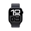 Išmanusis laikrodis Apple Watch Series 10 GPS 46 mm Jet Black aliuminio korpusas su Ink Sport Loop apyranke