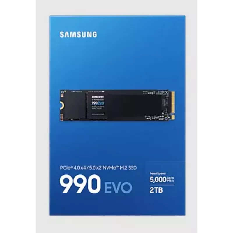 SSD diskas Samsung 990 EVO 2000 GB M.2 2280 NVMe MZ-V9E2T0BW