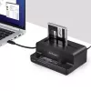 StarTech.com M.2 NVMe į 2,5/3,5 col. SATA diskų kopijavimo įrenginys, dviejų lizdų nepriklausomas SSD klonavimo / diskų dokas, dvikryptis NVMe į SATA / SATA į NVMe, iki 27 GB/min, TAA
