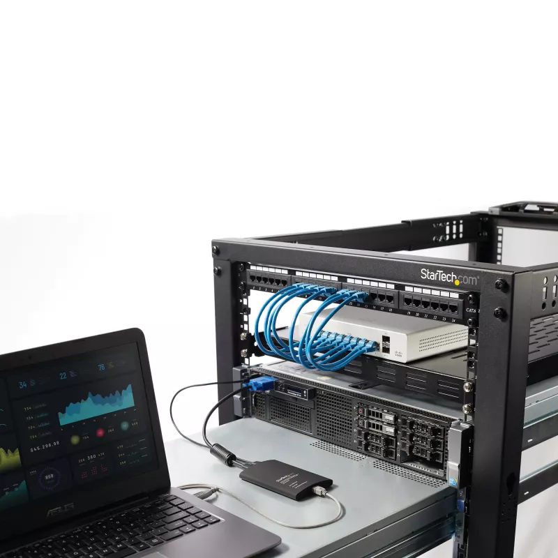 StarTech.com USB avarinės konsolės adapteris su failų perkėlimu ir vaizdo įrašymu