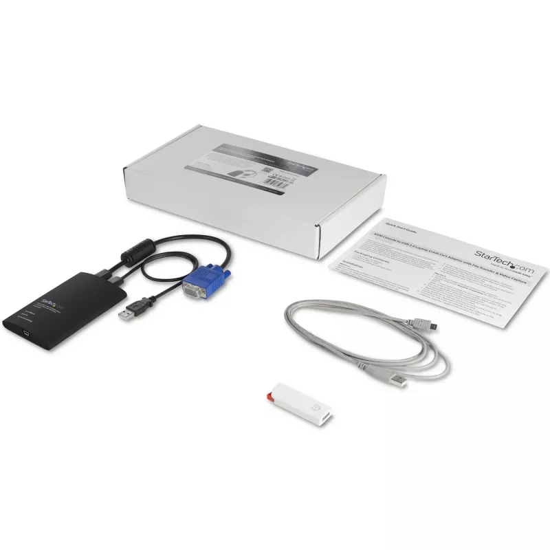 StarTech.com USB avarinės konsolės adapteris su failų perkėlimu ir vaizdo įrašymu